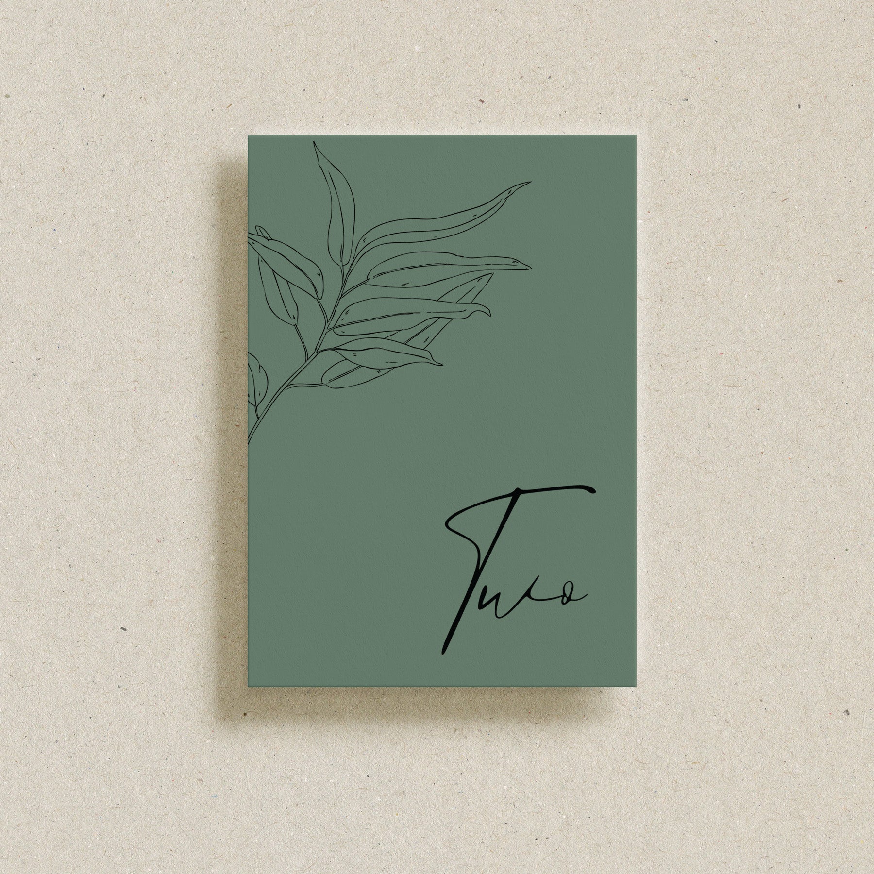 Gumnut Table Numbers