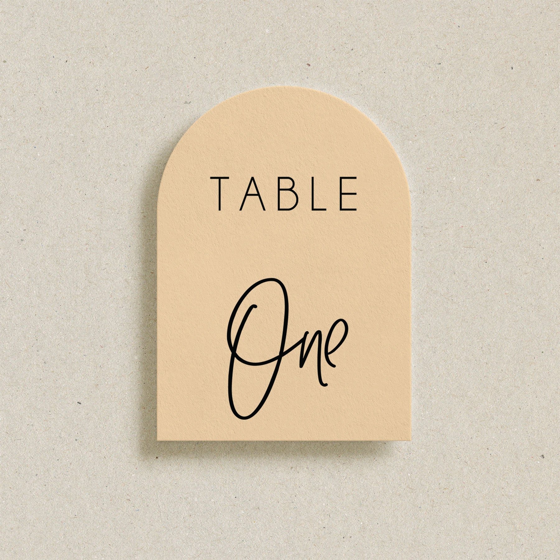 Coldstream Table Numbers