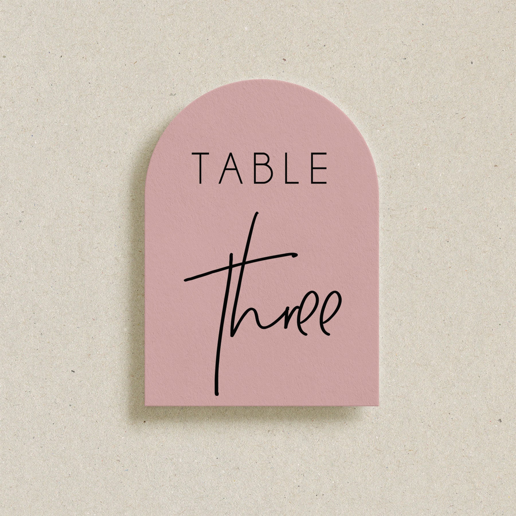 Coldstream Table Numbers