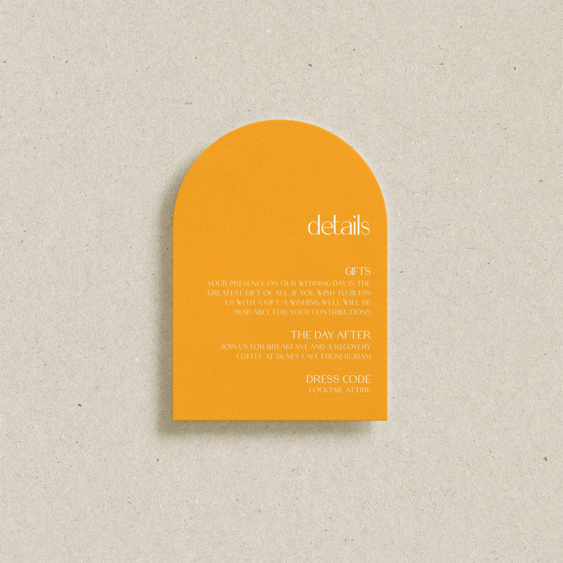 Palm Beach Details Card