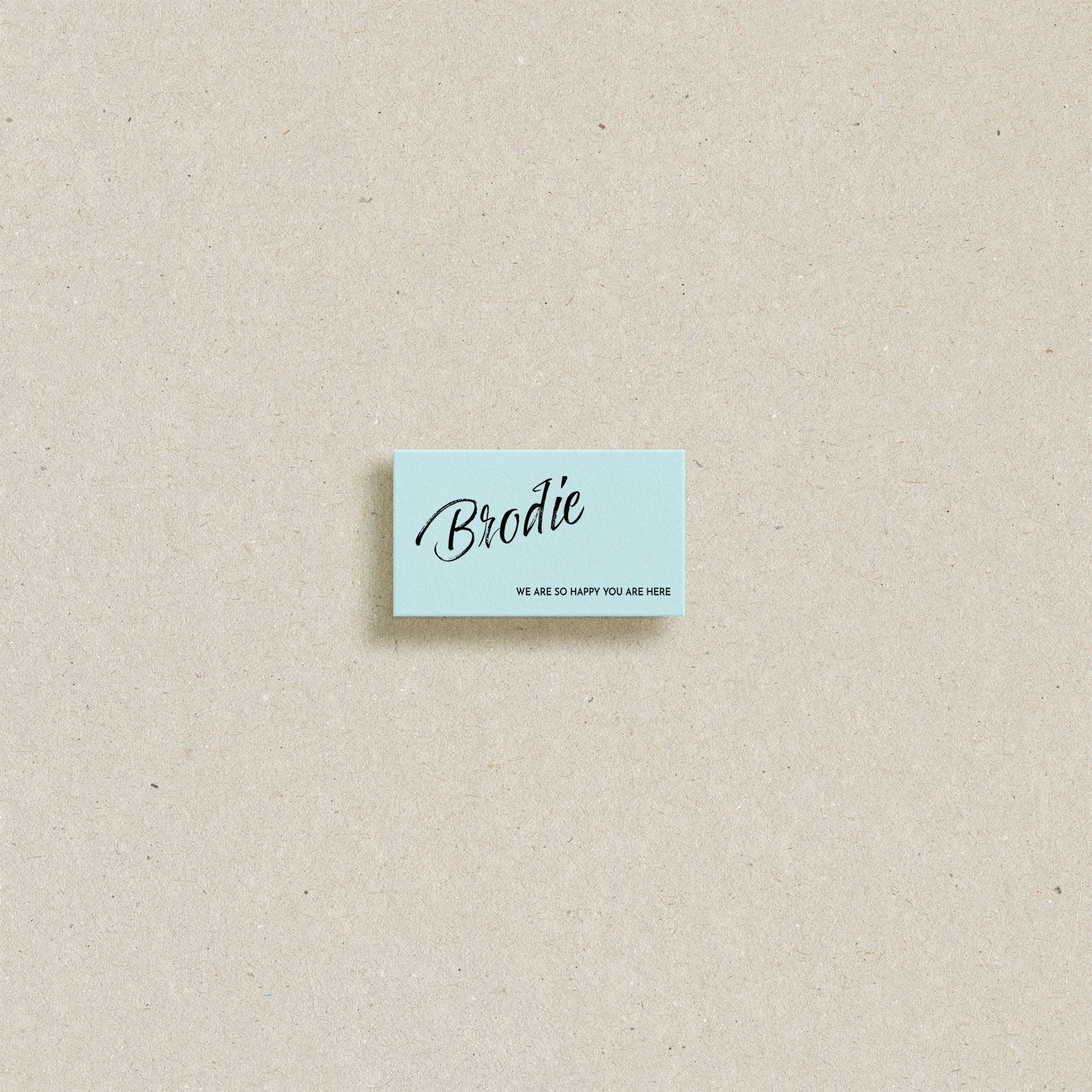 Acton Place Card